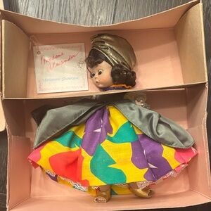 Brazil Colorful Doll with Gold Headscarf